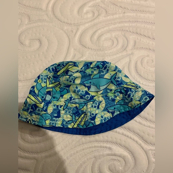 2t Swim Trunks, Rash guard, and Matching Hat - Picture 2 of 3